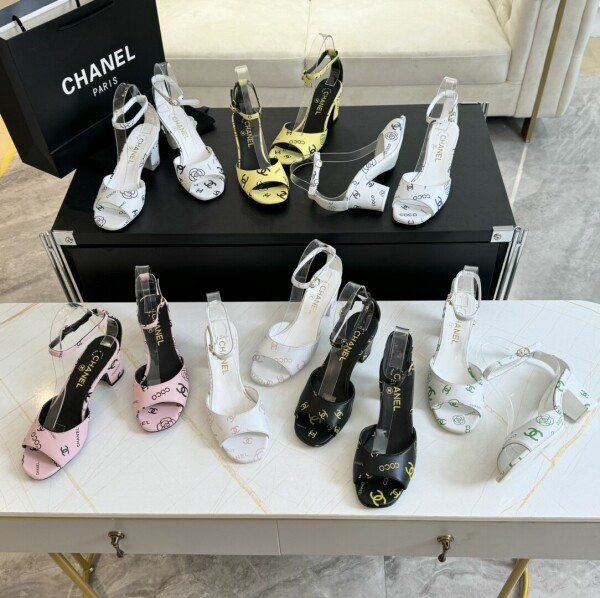 위핑,CHANEL 샤넬 CC로고 프린티드 5.5 샌들 7칼라 G38974