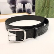 구찌 마이크로시마 남성 4.0 벨트 허리띠 소가죽 449716