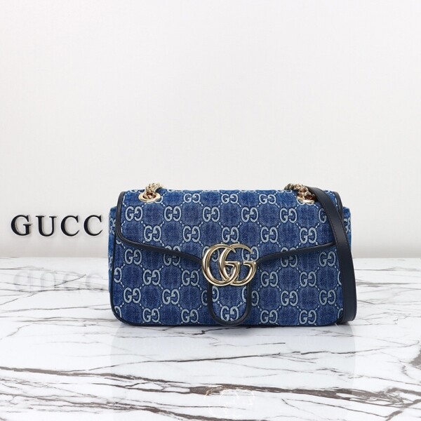 위핑,구찌 GUCCI [GG 마몽] 스몰 숄더백 443497 FADH0 4143