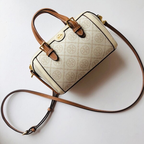 위핑,토리버치 페티 티 모노그램 배럴백 150216 TORY BURCH