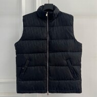 디올 오블리크 다운 베스트 그래이 패딩 조끼 033C410A4462