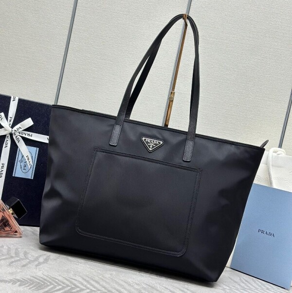 위핑,프라다 PRADA 삼각로고 리나일론 토트백 1BG052