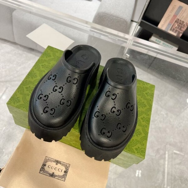 위핑,구찌 플랫폼 퍼포레이티드 G 샌들 슬리퍼 3컬러 663577