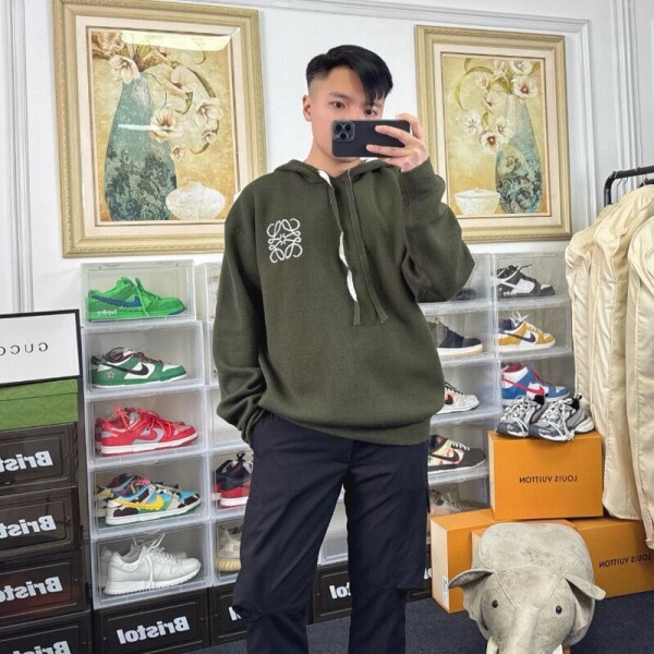 위핑,로에베 울 소재 후디 H526Y14KGZ 8563