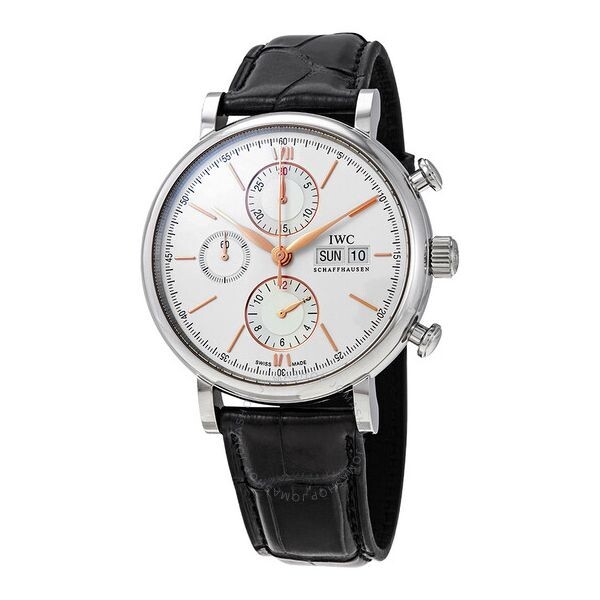위핑,아이더블유씨 IWC 포르토피노 크로노그래프 오토매틱 다이얼 남성용 시계 IW391031