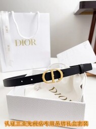 디올 DIOR 클래식 CD 패션 여성 벨트 폭:2.0cm