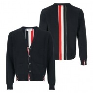 톰 브라운 Thom Browne 니트 가디건 MKC324A Y1002 415 곤색