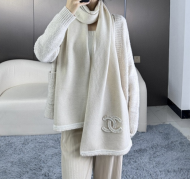 샤넬 Chanel 여자 두꺼운 스카프