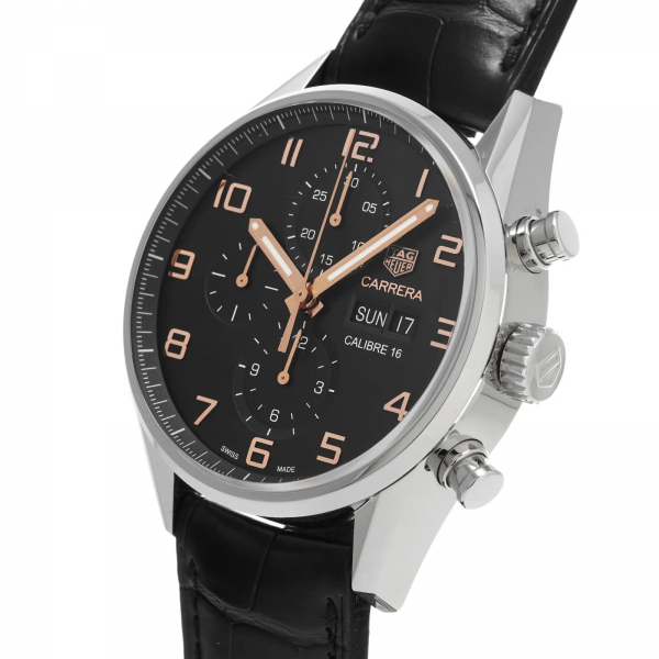 블링크,태그호이어 TAG Heuer 시계 카레라 악어가죽 FC6379 CV2A1AB
