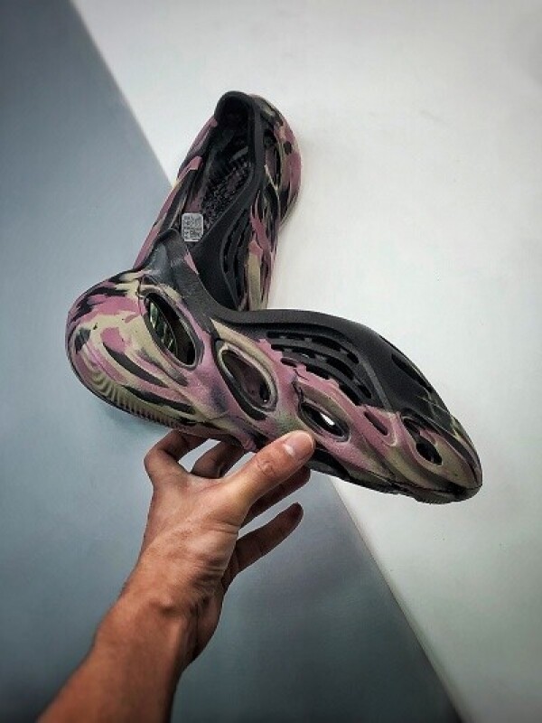 위핑,아디다스 Adidas 이지 폼 러너 MX 카본 퍼플 조커 샌들 슬리퍼 IG9562
