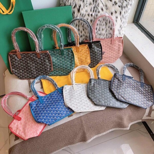 위핑,고야드 goyard 이빨 가방 미니 최신 버전 앙주백 9칼라 20x20x10cm