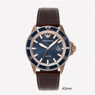 EMPORIO ARMANI 엠포리오 아르마니 남성 가죽시계 AR11556