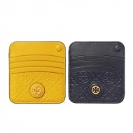 Tory Burch 토리버치 여성 T 모노그램 가죽 카드 케이스 79385