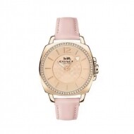 코치 시계 14503981 여성 보이프렌드 쿼츠 핑크골드