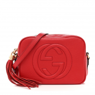 구찌 Gucci SOHO 레더 디스코 미니백 (레드) 722319 A7M0G