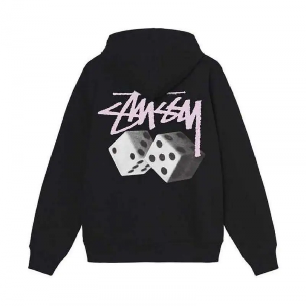 위핑,스투시 주사위 블랙 후드티 ST1924751