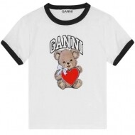 GANNI 저지 베어 티셔츠 T4061