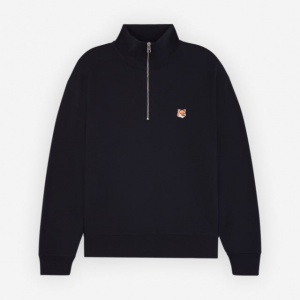 메종키츠네 폭스 헤드 반집업 맨투맨 MM00314KM0001