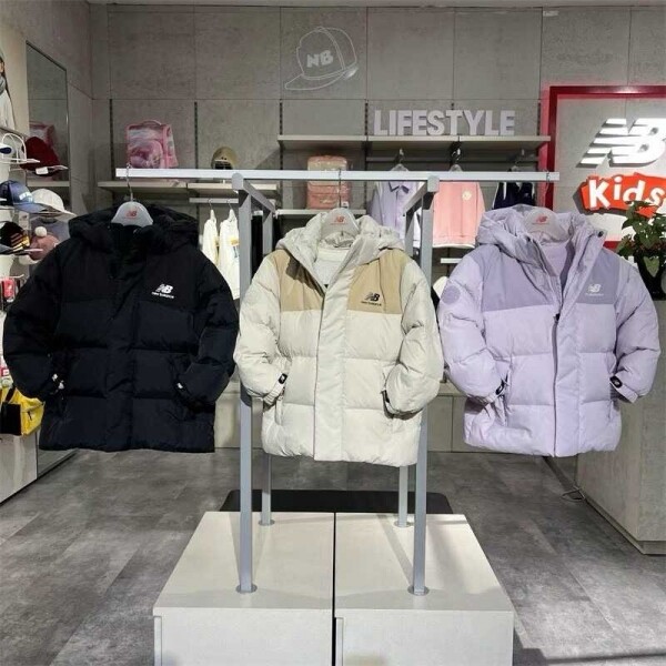 위핑,뉴발란스 키즈 패딩 숏다운 패딩 구스다운