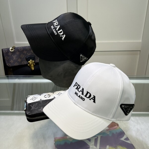 위핑,프라다 PRADA 클래식 로고 멀티 스냅백 남여공용