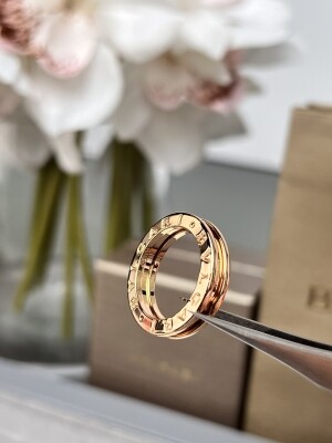 불가리 BVLGARI 클래식 로고 패션 코디 반지