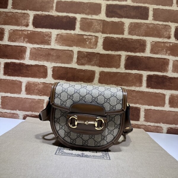 위핑,구찌 홀스빗 미니 가방 Gucci Horsebit 1955 mini rounded bag 3칼라 760191