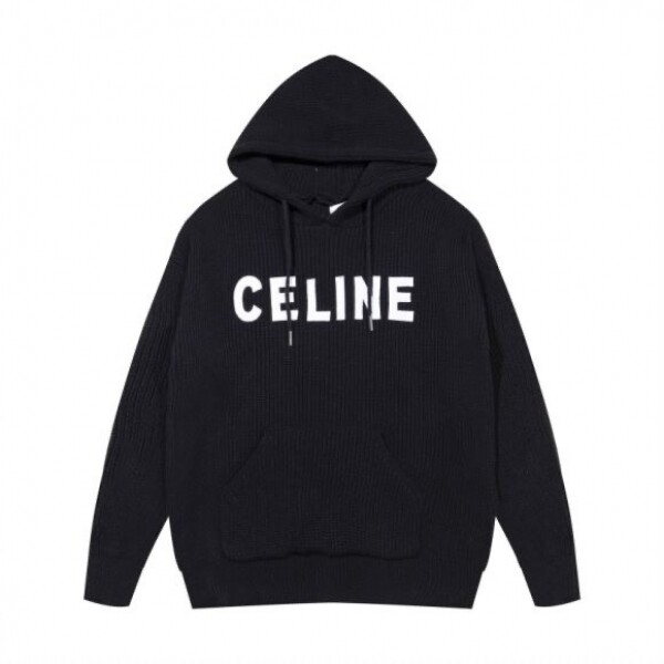 위핑,셀린느 CELINE 골지 후드 니트 2컬러 2A85W423P
