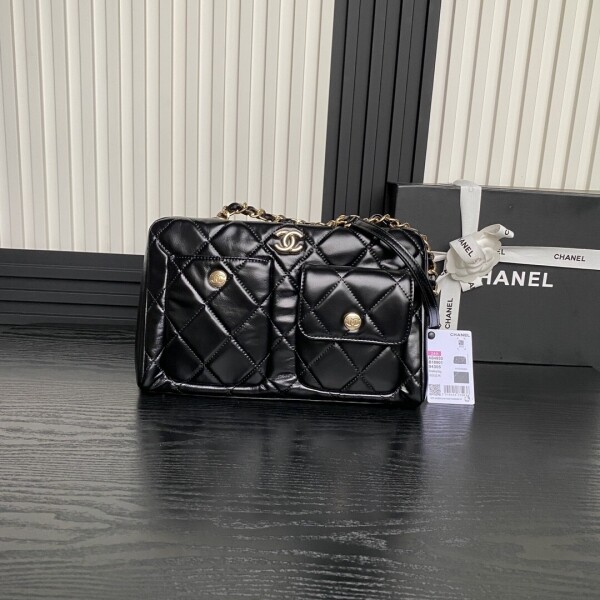 위핑,샤넬CHANEL 대형 볼링백 4컬러 AS4933