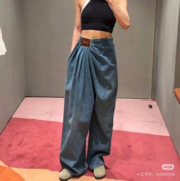위핑,로에베 고품질 여성 청바지 02
