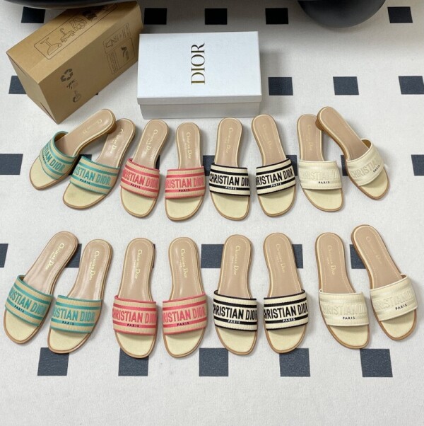 위핑,디올 디웨이 힐 뮬 샌들 슬리퍼 굽높이 3CM 4컬러 KCO088ECJ