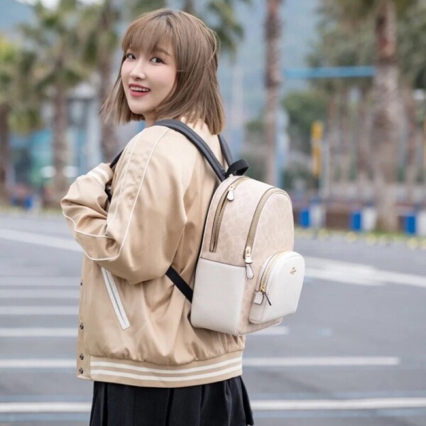 위핑,코치 시그니처 캔버스 코트 백팩 3컬러 CZ176