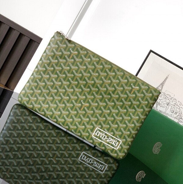 위핑,고야드 클러치 남성용 세나MM 카키 SENGYDMMLTY29CL29P