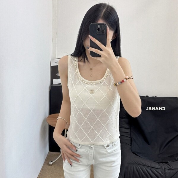위핑,샤넬 고품질 여성 런닝티 2칼라 02