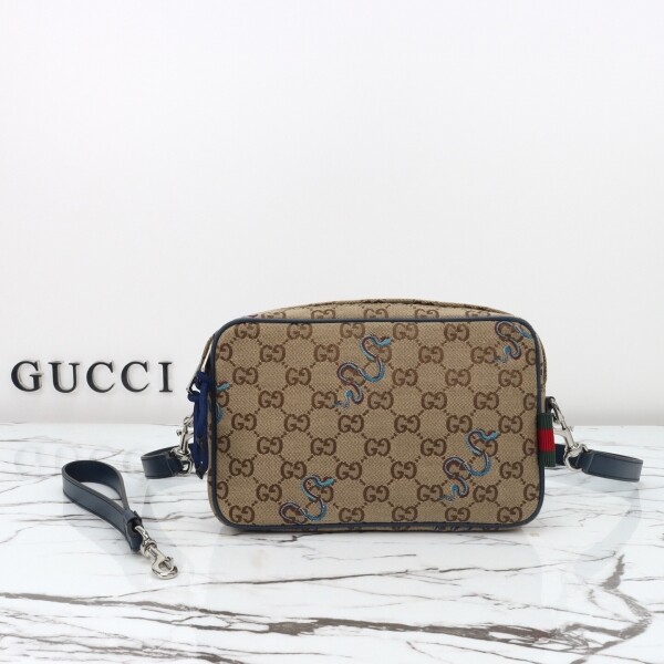위핑,구찌 GUCCI 작은 자수 뱀 숄더백 817771