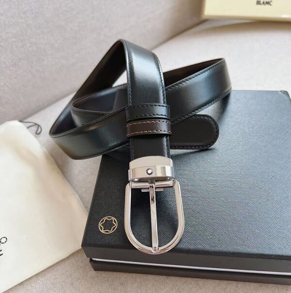 블링크,몽블랑 블랙 브라운 리버서블 30mm  벨트 38157 128135