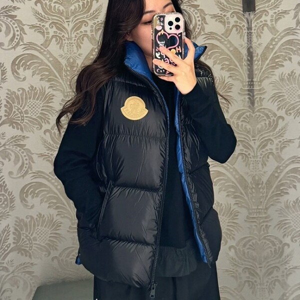 위핑,몽클레르 24FW 블랙 수미두 다운 베스트 J20911A00189595GJ995