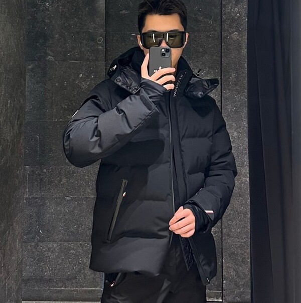 위핑,몽클레어 남성 몽게테크 후드 다운 스키 점퍼 2컬러 J20971A0004353066273  +