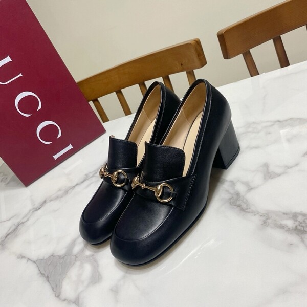 블링크,구찌 홀스빗 로퍼 펌프스 5CM 832443