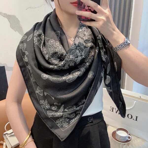 블링크,샤넬 고품질 스카프 머플러 2칼라 65