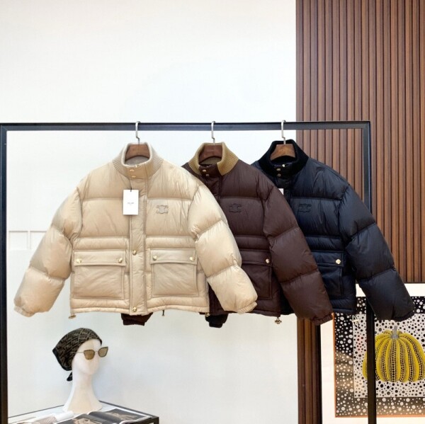 위핑,셀린느 25FW 트리오페 라이트 다운 재킷 패딩 3컬러 RV0VN0T69  J