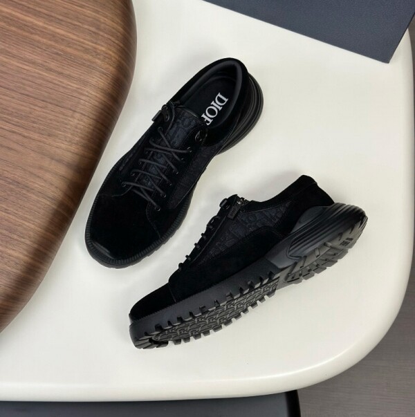 위핑,디올 오블리크 컴뱃 더비 슈즈 디올 스웨이드 3DE379ZYH_H969