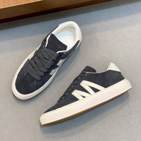 위핑,몽클레어 남성 모나코 2 로우탑 스니커즈 블랙 K109A4M00180M607074U