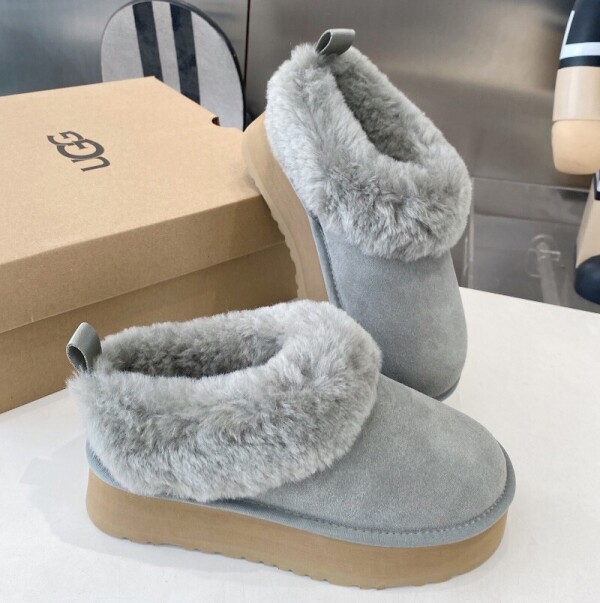 블링크,어그 UGG 여성 타젤 체스트넛 그레이 1171393-CHE