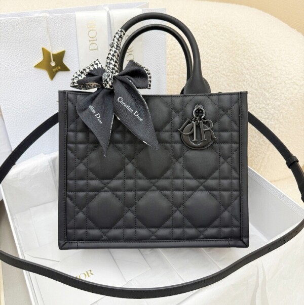 위핑,디올 북 토트백 스몰 까나쥬 블랙 M1325SLOI_M900