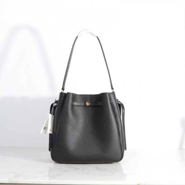 위핑,토리버치 로미 골드 메탈 버킷백 숄더백 블랙 179986