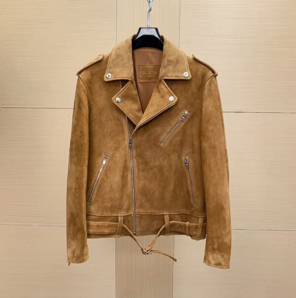 블링크,프라다 스웨이드 바이커 재킷 UPW540S