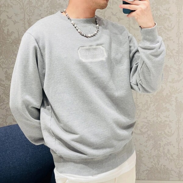 블링크,디올 프론트 로고 패치 맨투맨   243J693A0531   F