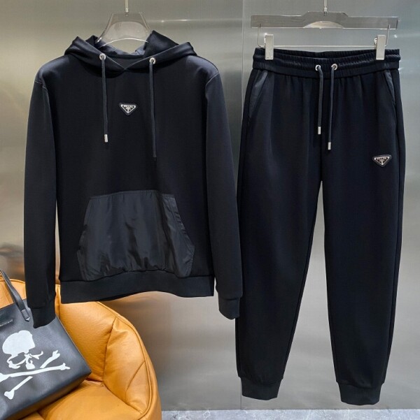 위핑,프라다 고품질 남성 자켓  상하 세트 36 C