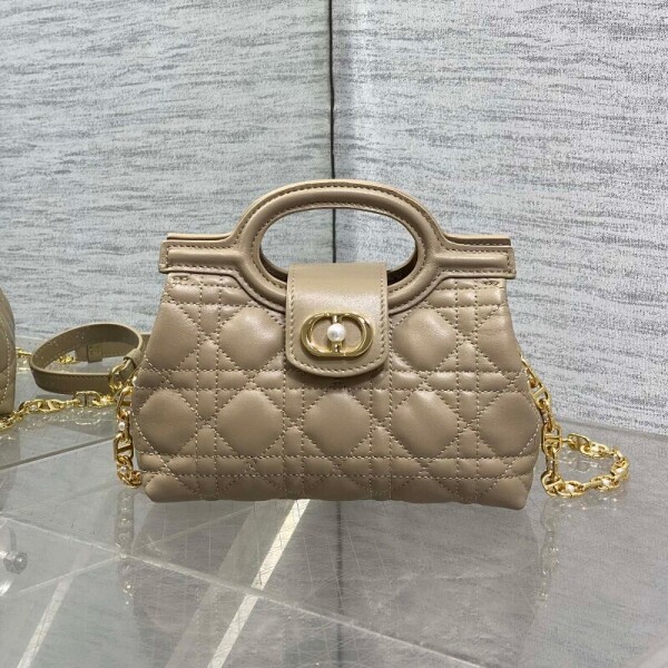 블링크,디올  Jolie 탑 핸들 미니 백 베이지 까나쥬 양가죽 S3123UNJB