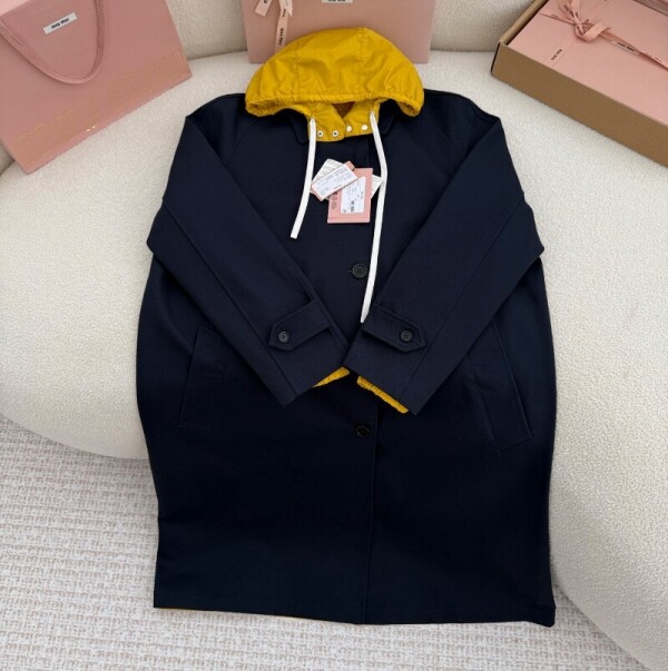 블링크,미우미우 코트  머스타드 여성 MS2113 Y